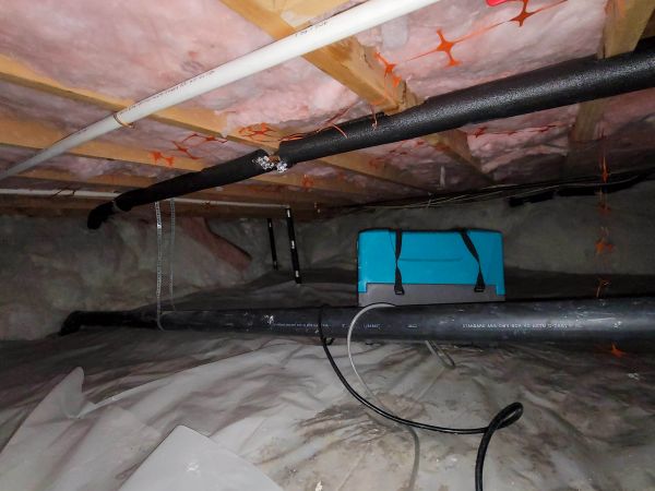 Crawl Space Water Remediation in Mechanicsburg